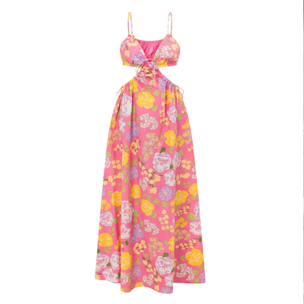 NWT Sabo Skirt Asher Maxi Dress in Corsage Spring- Size Small (US 4) - Picture 9 of 15